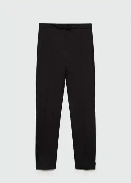 Pantalón Paloma Negro Talla 36 Mujer Mango