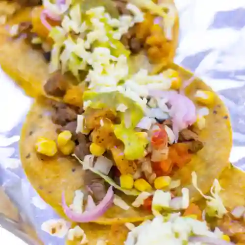 Tacos de Pechuga en Cuadros