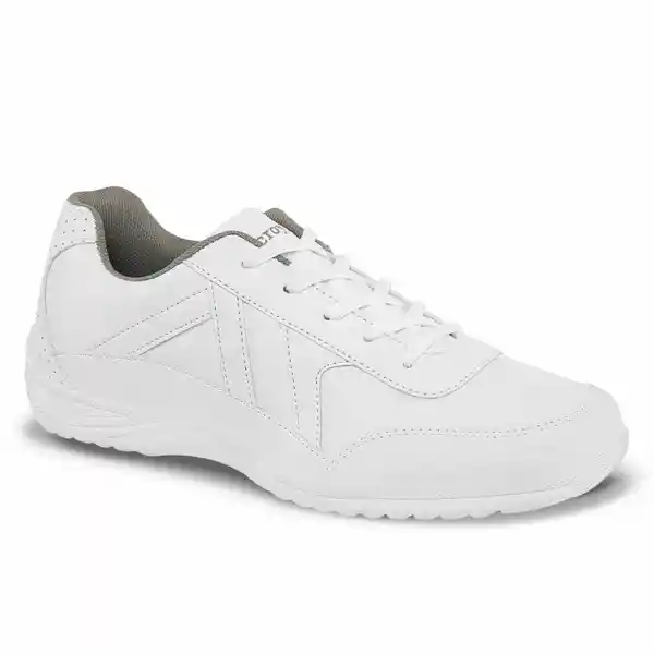 Croydon Tenis Escolares Collegy Unisex Blanco Talla 28