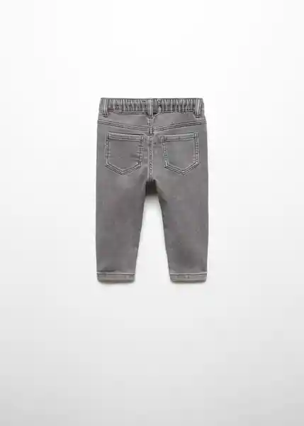 Jean Pablo Tejano Gris Talla 67 Niños Mango