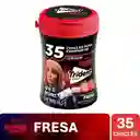 Chicle Trident Botella Sin Azúcar Sabor Fresa 35 Und