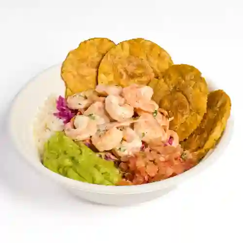 Bowl De Camarones Al Ajillo