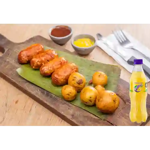 Combo Chorizo Limeño + Quatro Original 400ML