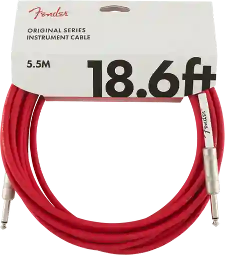 Fender Cable Rojo 18.6FT 5.5M 0990520010