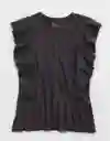 Camiseta Aerie Gris Talla Medium 3895005 American Eagle