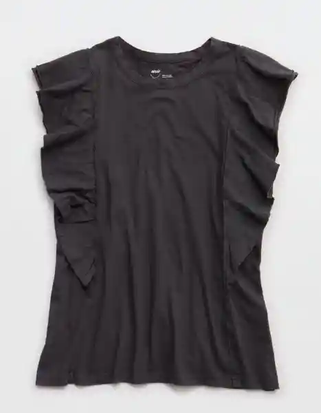 Camiseta Aerie Gris Talla Medium 3895005 American Eagle