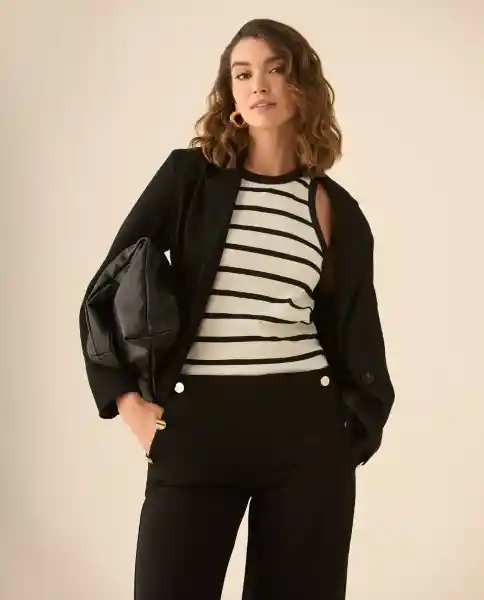 Camiseta Crudo Cannoli Claro Talla S 103G008 Esprit