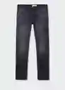 Pantalón Jean Patrick Tejano Gris Talla 38 Hombre Mango