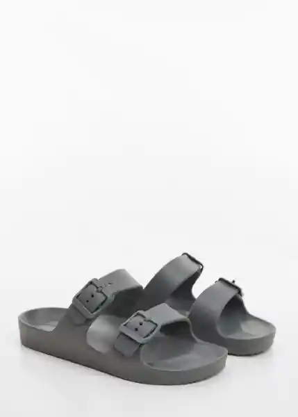 Chanclas Paua Antracita Talla 35 Niño Mango