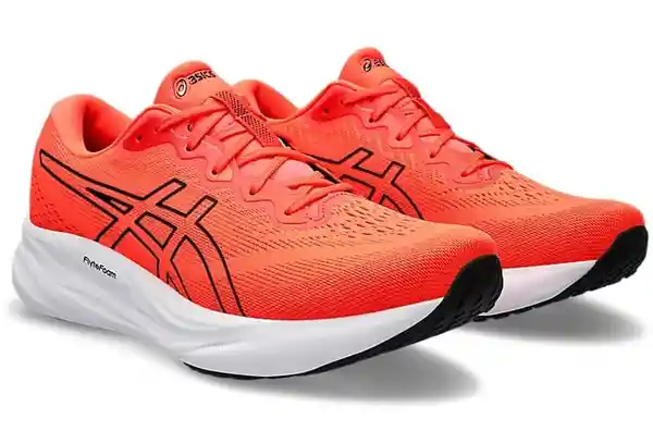 Asics Zapatos Gel-Pulse 15 Para Hombre Rojo Talla 9