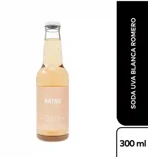 Soda Hatsu Uva Blanca 269 Ml