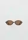 Gafas de Sol Fita Chocolate Talla 99 Mujer Mango