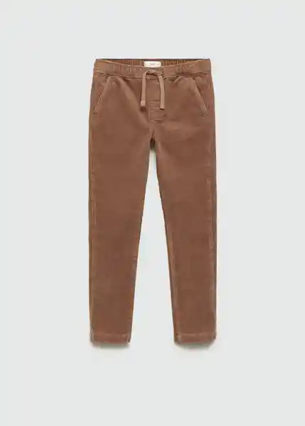 Pantalón Luke Marron Talla 07 Niños Mango