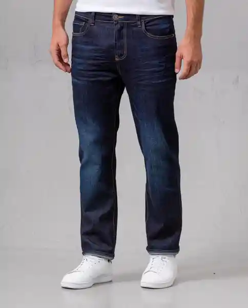 Jean Classic Hombre Azul Colonial Ultraoscuro T 34 39157 Rifle