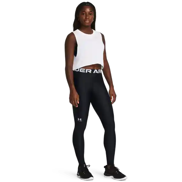 Under Armour Leggings Authentics Mujer Negro SM 1383559-001