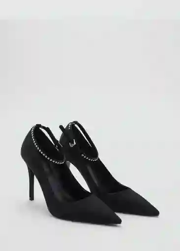 Zapatos Piedri Negro Talla 37 Mujer Mango