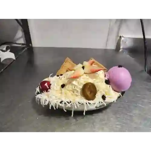 Ensalada Sencilla con Helado