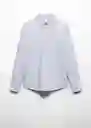 Camisa Kodak Celeste Talla XL Hombre Mango
