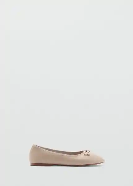 Zapatos Buba Taupe Talla 37 Mujer Mango