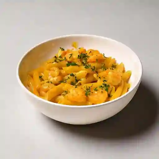 Pasta Camarones Al Curry