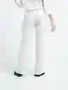 Pantalon Artico Mujer Crudo Danes Claro Talla L Naf-Naf 