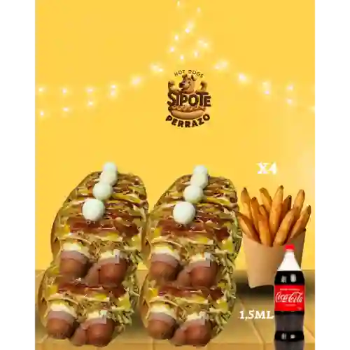 Combo manada sipote americano triple