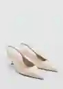 Zapatos s Moon Crudo Talla 40 Mujer Mango
