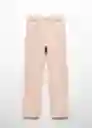 Jean Mom2000 Rosa Pastel Talla 48 Mujer Mango