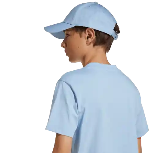 Adidas Camiseta Manga Corta Tee 160 Lifestyle de Niño Azul T M