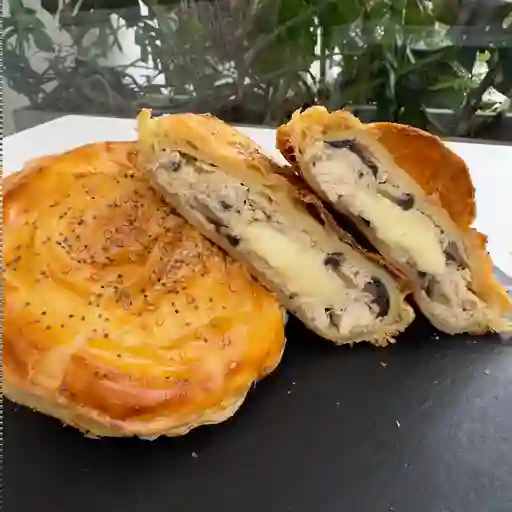 Empanato de pollo champiñon