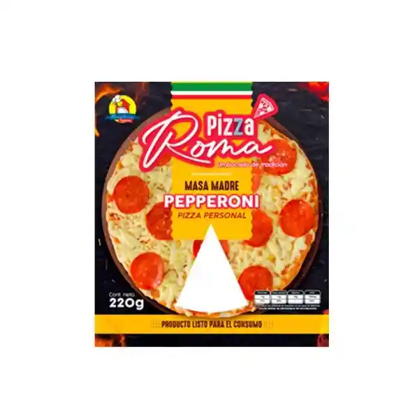 Romana Pizza Masa Madre Personal Pepperoni