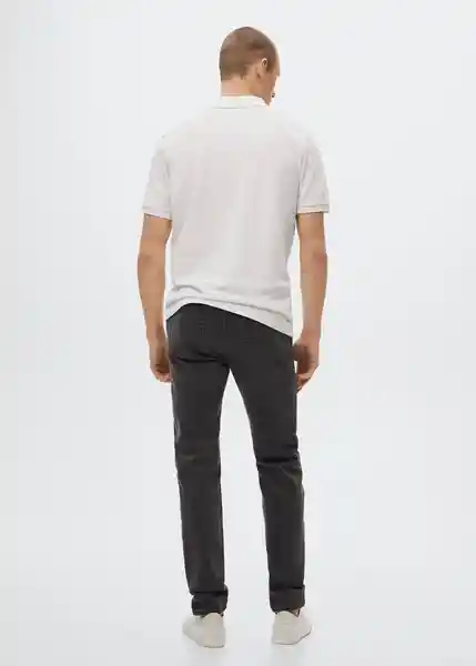 Pantalón Jean Jan Tejano Gris Talla 50 Hombre Mango