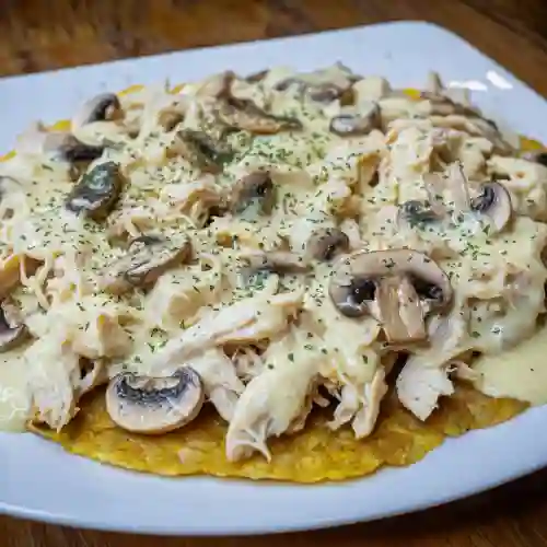 Pollo con Champiñones