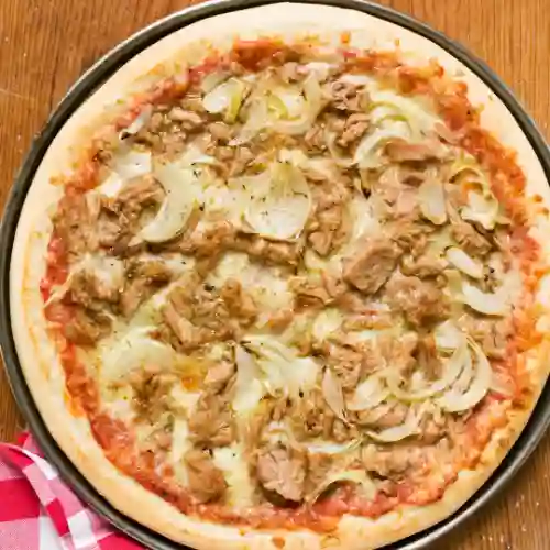 Pizza de Atún y Cebolla Grande