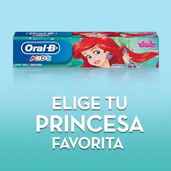 Crema Dental Para Niños Oral-B Kids Princesas 37 ml