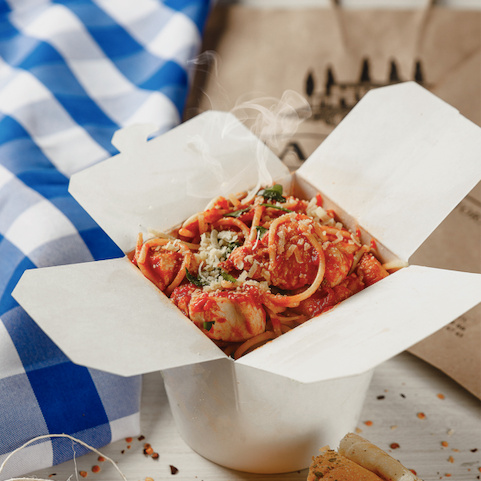 Caja Spaghetti de Pollo