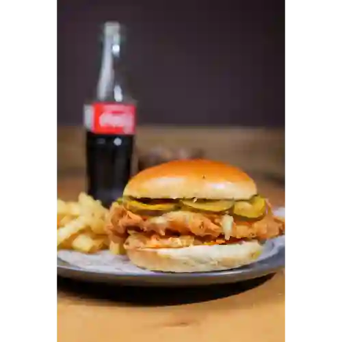 Hamburguesa Crispy Chicken