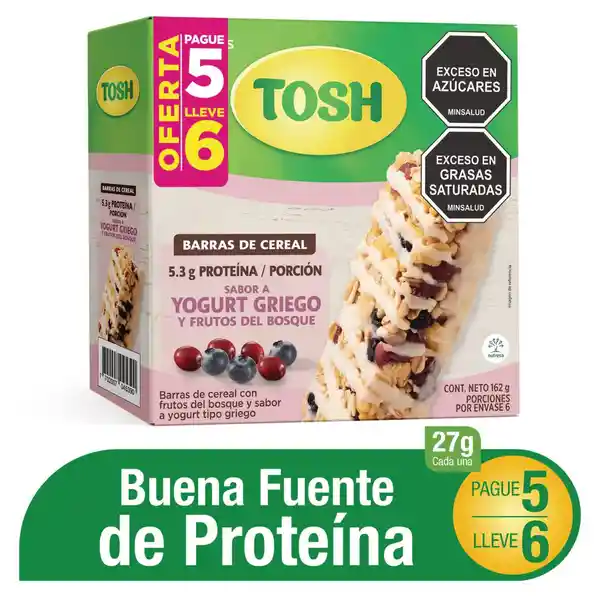 Tosh Barra Cereal Yogurt