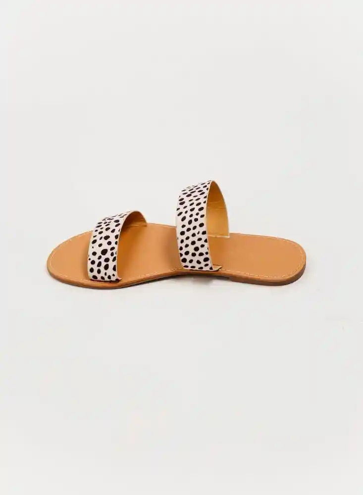 Sandalias Plana Mujer Animal Print Talla 35 Arkitect