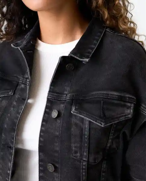 Chaqueta Mujer Negro Talla M 322G003_NEG194004 Americanino