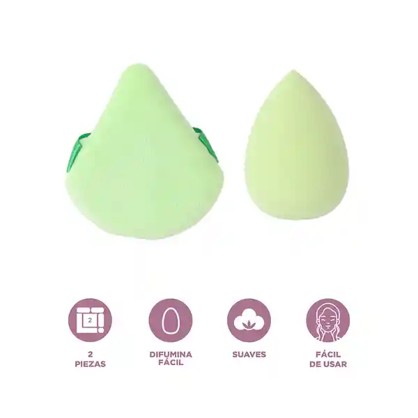 Set de Esponja y Puff Bellota Las Chicas Superpoderosas Miniso
