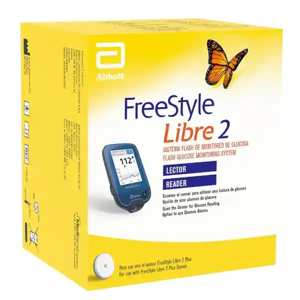 Freestyle Lector Sistema Monitoreo Glucosa Libre 2 REF 71954-01