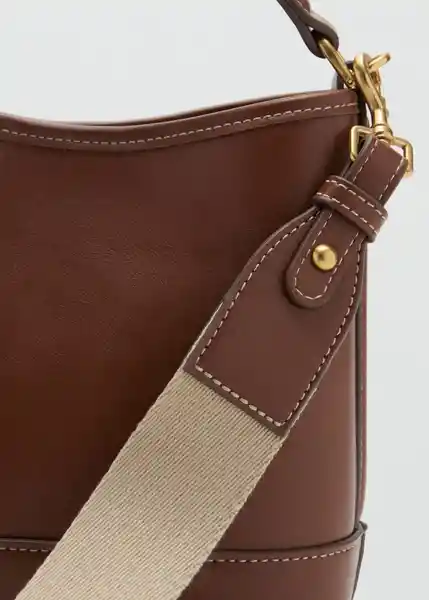 Bolso P Isolda Cuero Talla 99 Mujer Mango