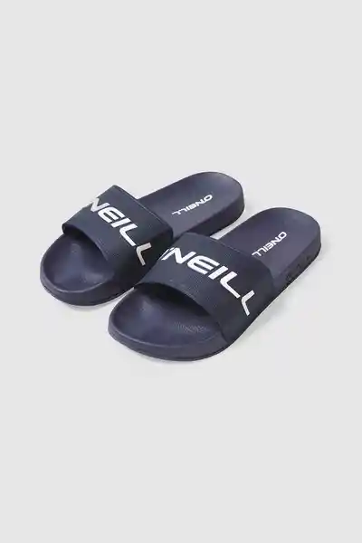 ONeill Sandalias Logo Slide Masculino Azul 10