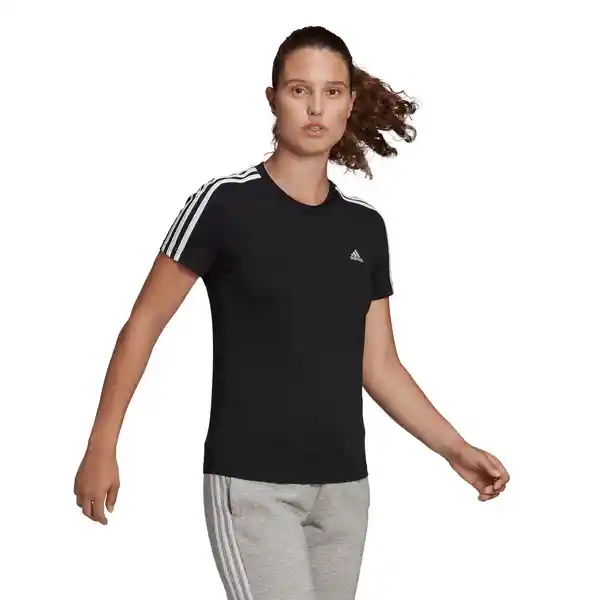 Adidas Camiseta Para Mujer Negro Talla L GL0784