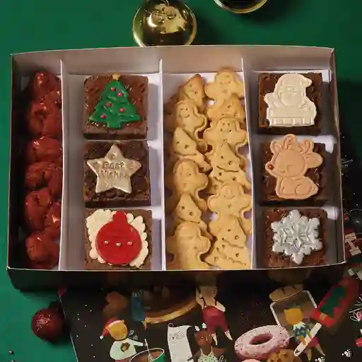 Caja dulce navidad grande