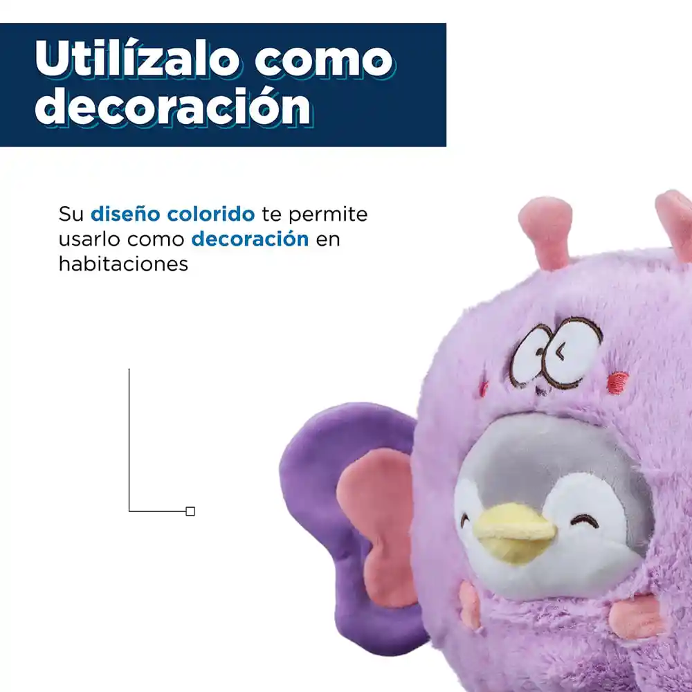 Peluche Mini Family Disfraz de Insecto Pen de Mariposa Miniso