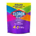 Quitamanchas Sin Cloro Clorox Ropa 4 en 1 Color en Polvo 900 g