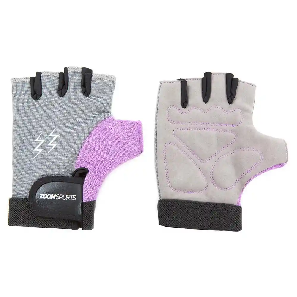 Zoom Guantes Entrenamiento Purple Talla M ZG1678