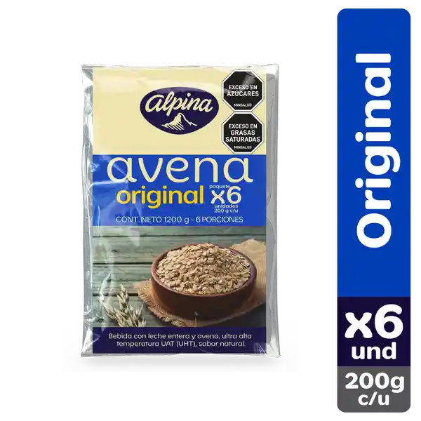 Alpina Bebida de Avena Original 